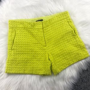 Theory Blaynee Bright Daisy Eyelet Short Size 2